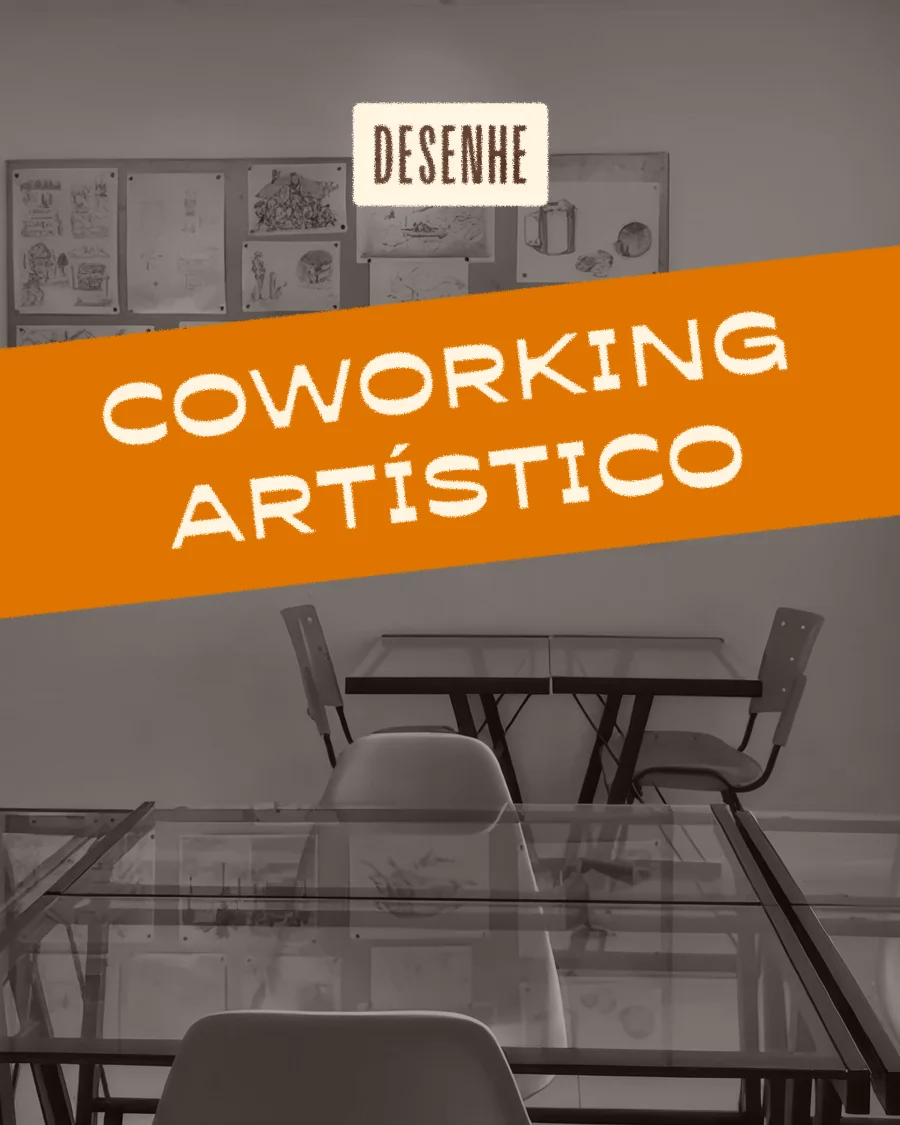 Coworking artístico da Desenhe, Curitiba